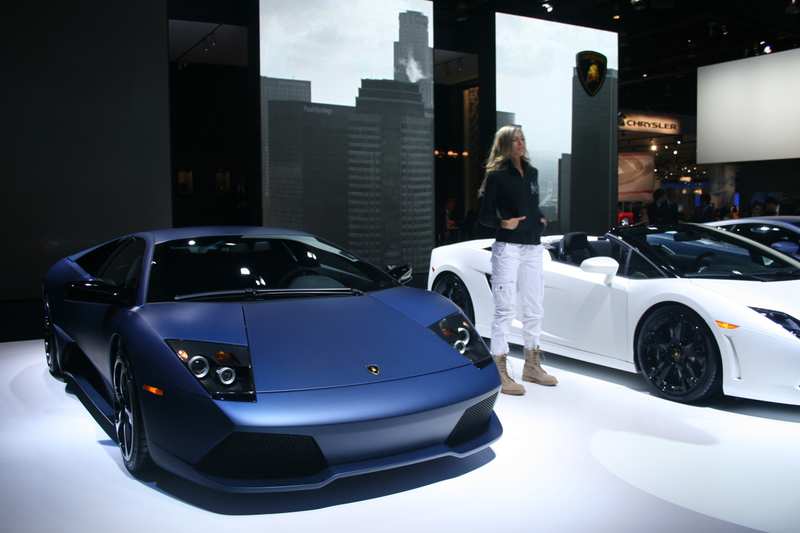 Illustration for article titled Lamborghini Holds Euro-Trash Fashion Show